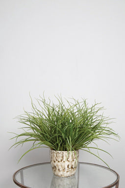 PTMD Leaves Plant Gras Bos Kunsttak - 37 x 28 x 49 cm - Lichtgroen