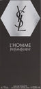 Yves Saint Laurent L'Homme 200 ml Eau de Toilette - Herenparfum