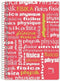 Schrift Pacsa Rood 80 Lakens Din A4 (4 Stuks)
