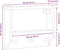 vidaXL - Wandkapstok - SANDNES - 45x12x35 - cm - massief - grenenhout