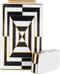Richmond Pot Filou groot (Black/white)