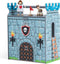 Plum Fortress - Speelset Hout - Werkende ophaalbrug - Grijs Blauw