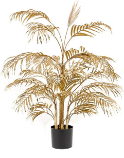 Emerald - Kunstplant Areca Palm Goud 105cm - Kunstplanten voor binnen