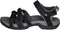 Teva W TIRRA LEATHER - Wandelsandalen - Leren bovenwerk - Zwart
