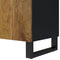 vidaXL - Tv-meubel - 105x33,5x46 - cm - massief - mangohout - en - bewerkt - hout