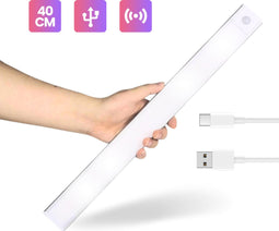 Keukenverlichting Onderbouw Led 2 stuks– met Bewegingssensor – 40 cm – USB Oplaadbaar - Sensor Lamp – Draadloos