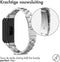imoshion Bandje met Horlogeband inkorter - Geschikt voor Samsung Galaxy Fit - imoshion Stalen band zonder installatiehulp - Zilver