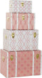 Kofferset DKD Home Decor MDF PU (60 x 35 x 41 cm)