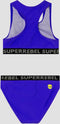 SuperRebel CARMEL - Tanktop Bikini - Duurzaam met Brave Devil - Bright Blue (16/176)
