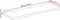 vidaXL - Tafelblad - met - natuurlijke - rand - 110x40x2,5 - cm - massief - mangohout