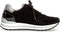 Gabor 66.528 - Lage sneakers - Vetersluiting en rits - Zwart