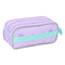 Pennenetui met 3 vakken Frozen Spirit Lila 21,5 x 10 x 8 cm