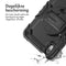 Accezz Rugged Backcover - iPad mini 6 - Schouderstrap en screenprotector - Zwart