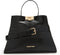 Valentino Bags Anastasia - Handtas - Croco-materiaal met gouden sluiting - Zwart