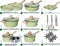 Just Perfecto 21-delige Pannenset - Inductie - PFAS vrij - Groen