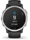 Garmin fēnix 6S Solar - Smartwatch - Zonne-energie - Zilver (Zwart)