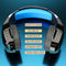 PHOINIKAS G9000 BT - Bluetooth Gaming Headset met Microfoon - 50 mm Drivers - Zwart Blauw
