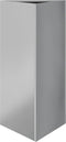 vidaXL - Plantenbak - driehoek - 40x40x75 - cm - gegalvaniseerd - staal