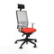 Bureaustoel Piqueras y Crespo 4B066G1 Donker oranje