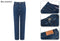 Milanoro jeansbroek - Straight fit - Donkerblauw - Maat 34 - 30