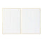 Wanddecoratie Home ESPRIT Wit Gouden Abstract 72,7 x 2,5 x 100,5 cm (2 Stuks)