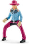 Schleich Farm World - Barrel racing met cowgirl - Speelfigurenset Kinderspeelgoed voor Jongens en Meisjes - 3 tot 8 jaar - 5 Onderdelen