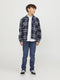 JACK&JONES JUNIOR JPRPARMA SHIRT L/S NOOS JNR - Jongens Overhemd - Slim Fit - Maat 164