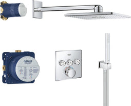 GROHE Grohtherm SmartControl Regendouche - Inbouwdouche - Ø 31 cm - Vierkant - Chroom