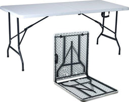 Novitaa FT170W - Inklapbare Tafel - 170 x 74 cm - 4-6 Personen - Wit