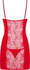 Heartina Negligé Met String - Rood