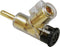 BKL Electronic 0107008 Banaanstekker Stekker, recht Stift-Ø: 4 mm Zwart 1 stuk(s)