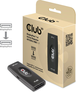 CLUB3D 1007 - DisplayPort 1.4 Actieve Repeater - 4K120Hz HBR3