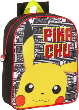 Kinderrugzak Pokémon Geel Zwart 22 x 27 x 10 cm