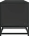 vidaXL - Tv-meubel - 120x35x41 - cm - bewerkt - hout - en - metaal - zwart