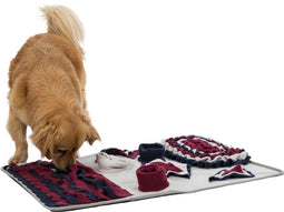 Trixie Dog Activity - Snuffelmat 70 x 47 cm - Mentale stimulatie en schrokken voorkomen - Blauw