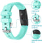 iMoshion Bandje Geschikt voor Fitbit Inspire - iMoshion Siliconen bandje - Turquoise