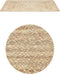 Nora - Handgeweven jute tapijt - Gevlochten deurmat 110 x 60 cm - Natuurlijk beige