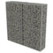 vidaXL - Schanskorfmuur - met - deksels - 100x20x100 - cm - gegalvaniseerd - staal