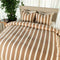 Kayori Dasshu - Dekbedovertrek Katoensatijn 185TC - 140x200-220 + 1 sloop - Taupe