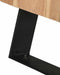 vidaXL - Nachtkastje - met - natuurlijke - rand - 40x30x50 - cm - massief - acaciahout