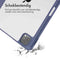 imoshion Tablet Hoes - Geschikt voor iPad Pro 12.9 (2022) / Pro 12.9 (2021) / Pro 12.9 (2020) / Pro 12.9 (2018) - Trifold Hardcase Bookcase - Donkerblauw