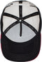 Goorin Bros Cap - King - Circwool Of Life - Black Red - One Size - Trucker Cap - Pet Heren - Petten - Caps