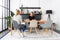 Zuiver Albert Kuip Eetkamerstoelen met armleuning Donkergrijs - Set van 2