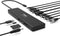 Port Designs 901906-W - USB-C Triple Screen Travel Docking Station - 11 aansluitingen - tot 4K