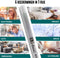 Homewell Raamfolie HR++ 120x300cm - Zonwerend - Anti inkijk - Matglas