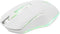 Draadloze gamingmuis - THE G-LAB - KULT HELIUM - RGB - 6400 DPI - 6 knoppen - Wit