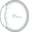 iMoshion Stalen watch bandje geschikt geschikt voor Apple Watch Series 1 / 2 / 3 / 4 / 5 / 6 / 7 / 8 / 9 / SE / Ultra (2) - 42 / 44 / 45 / 49 mm - Zwart
