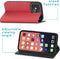 iMoshion Hoesje Geschikt voor iPhone 13 Pro Hoesje - iMoshion Slim Folio Bookcase - Rood