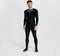 Rogelli Core - Lange Fietsbroek Heren - Race pasvorm met Zeem en Bretels - Zwart - Maat XL