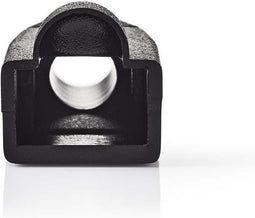 Trekontlasting - RJ45 - PVC - Zwart - Polybag - 10 Stuks